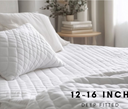 The Cloud Guard — Quilted Mattress Protector (12–16” Deep)